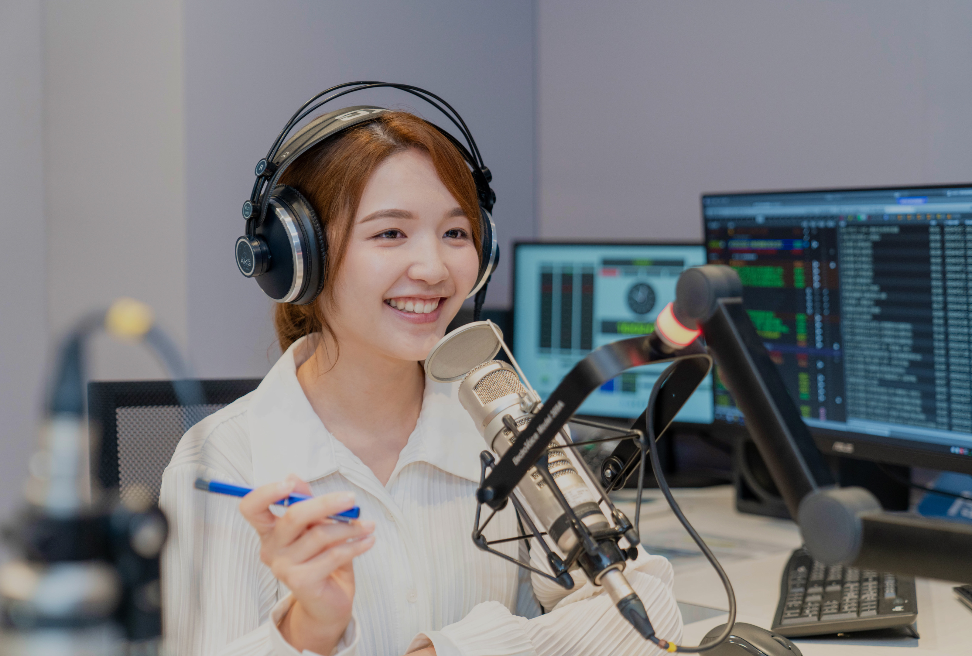 客語播客錄製實況